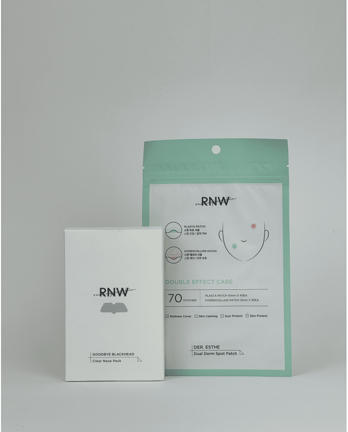 Duo patchs nez et boutons